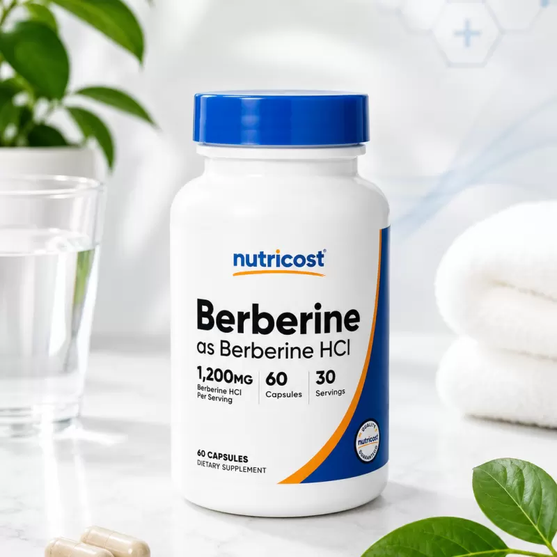 BIOSPORT BERBERINE HCI 1200MG 60 TABLETS