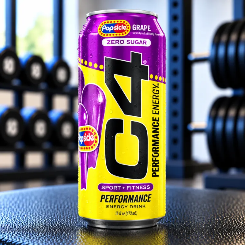 C4 ENERGY DRINK GRAPE POPSICLE / 16 OZ
