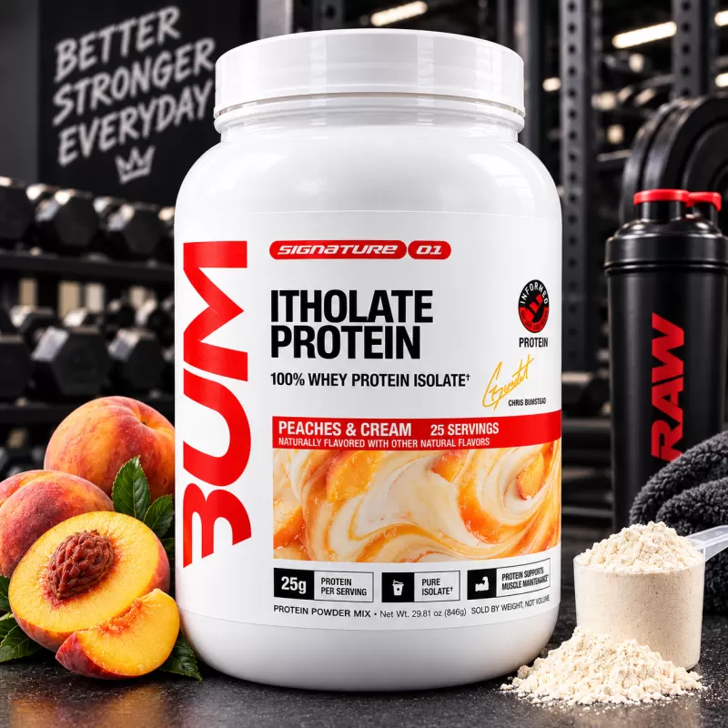 CBUM ISO PROTEIN PEACHES & CREAM 1.93LB / 25 SERVIDAS