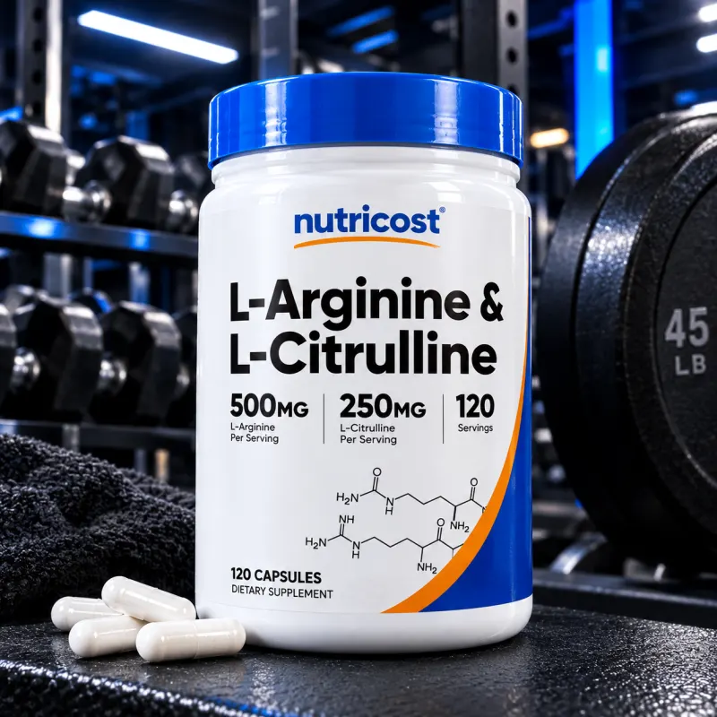 L ARGININA L CITRULINA 500MG / 120 TABS