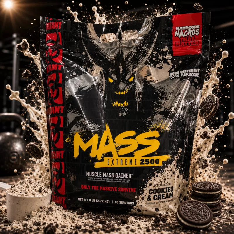 MUTANT MASS EXTREME 2500 COOKIES & CREAM 6 LB