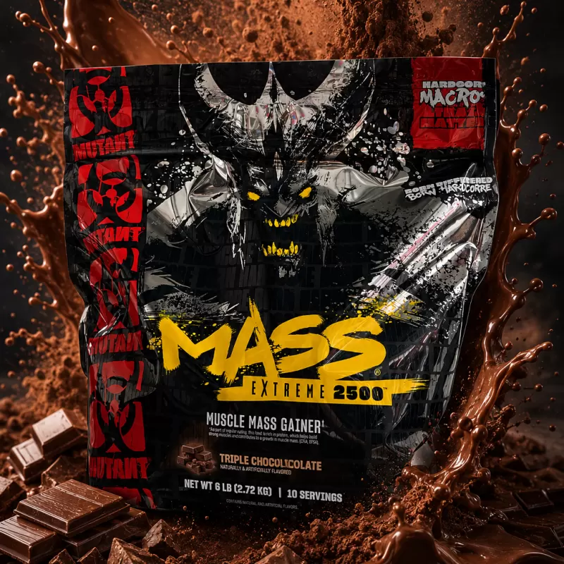 MUTANT MASS EXTREME 2500 TRIPLE CHOCOLATE 6 LB