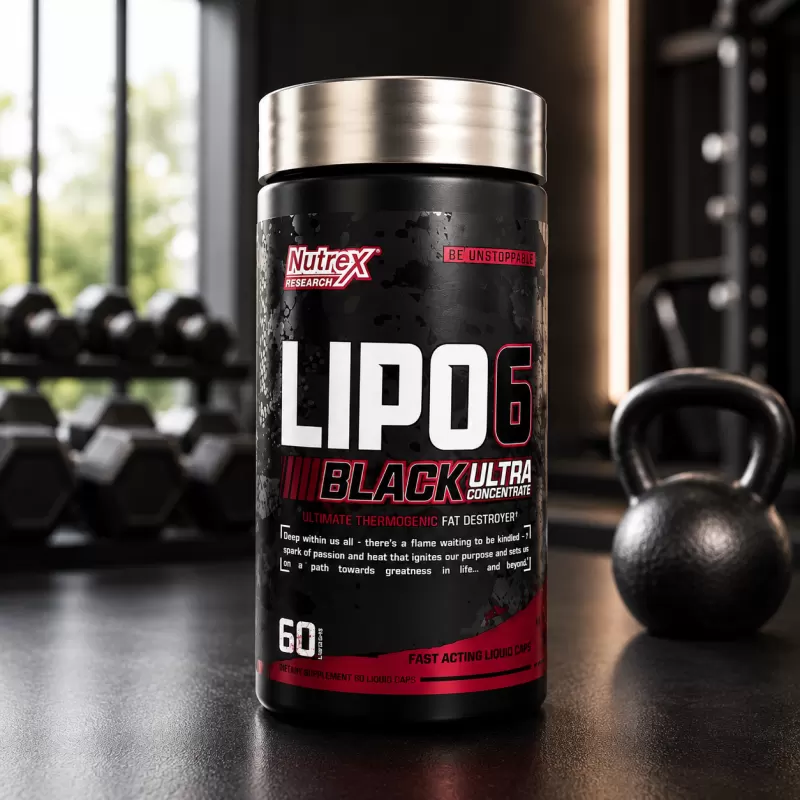 NUTREX LIPO-6 BLACK ULTRA CONCENTRATE - DOMESTIC 60 CAPSULES