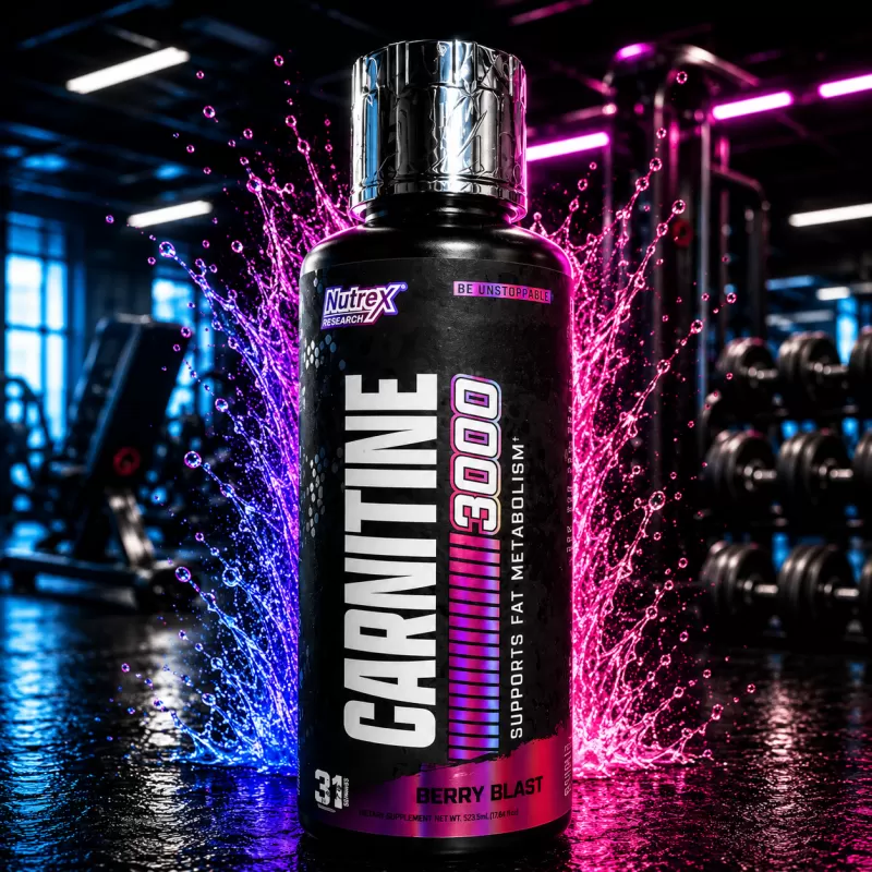 NUTREX L CARNITINA 3000 BERRY BLAST 31 SERVIDAS