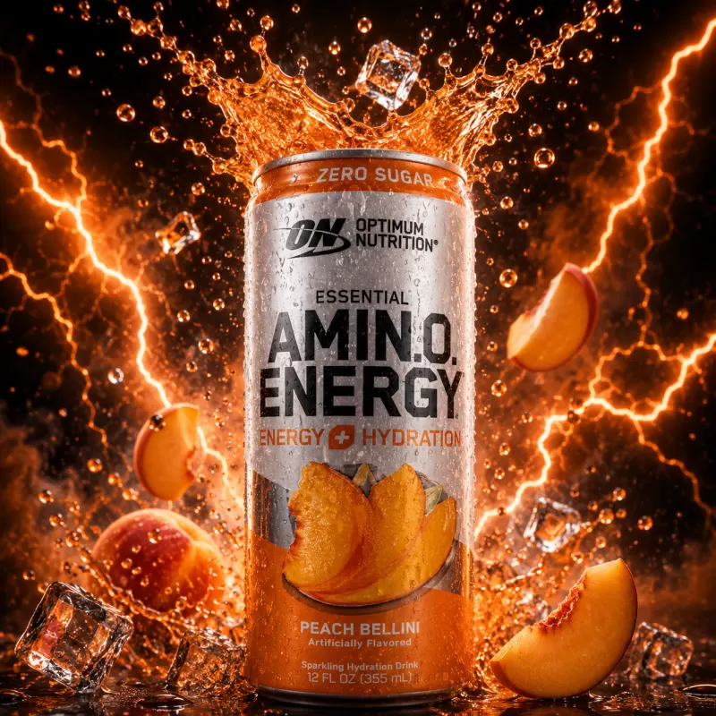 ANIMO ENERGY PEACH 355 ML