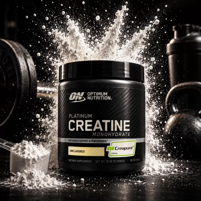OPTIMUM NUTRITION CREATINA CREAPURE SIN SABOR 300G