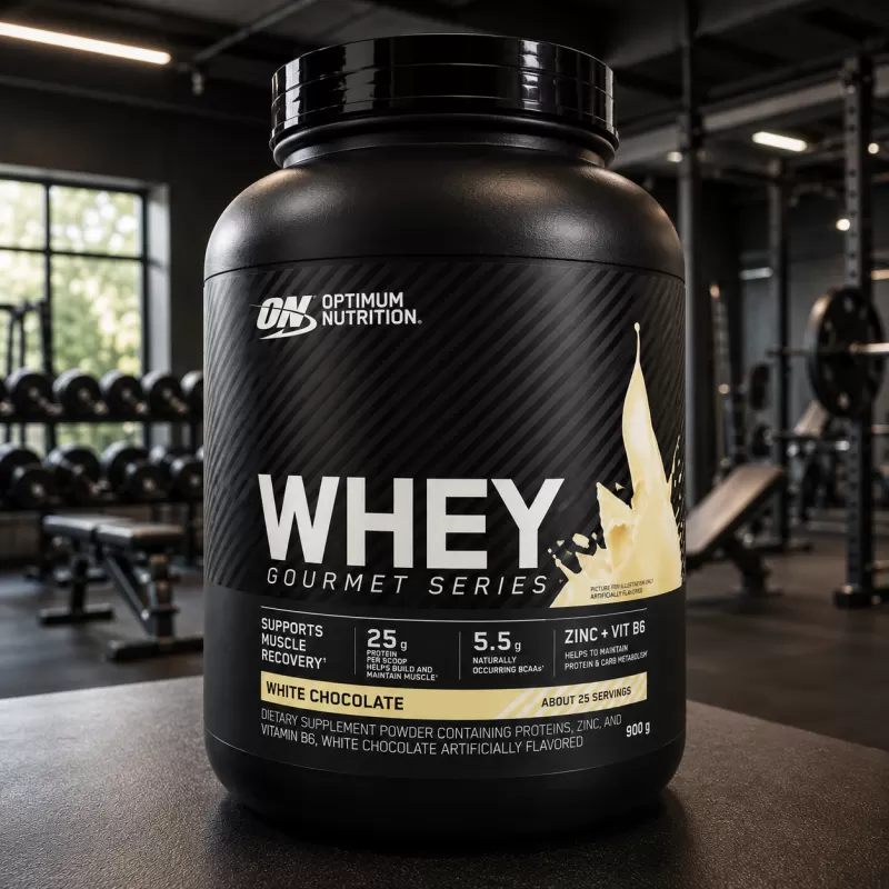 OPTIMUN NUTRITION WHEY GOURMET SERIES WHITE CHOCOLATE 25 SERVIDAS
