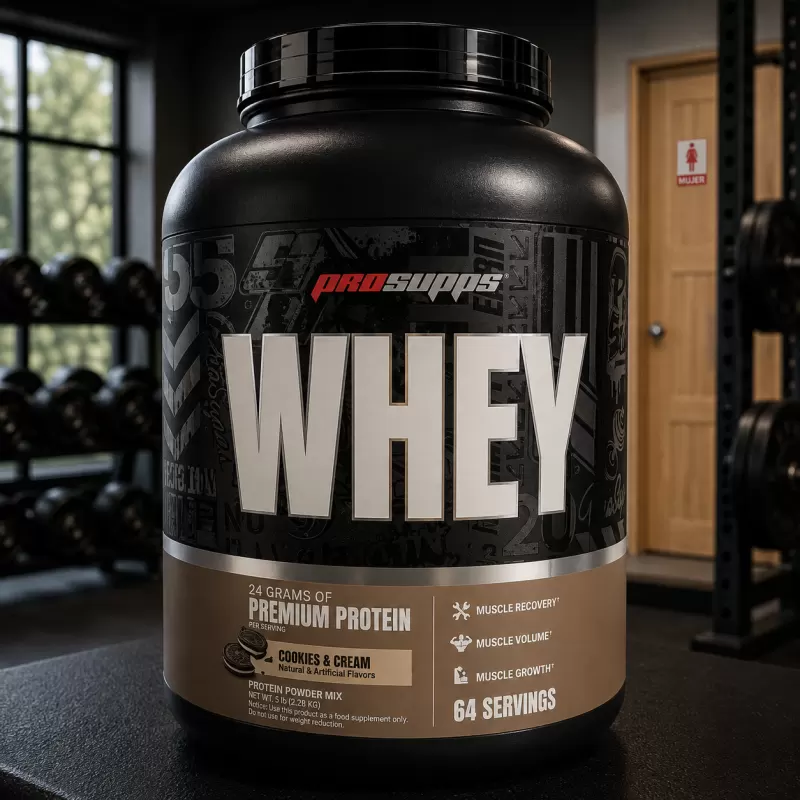 PROSUPPS WHEY PRROTEIN COOKIES & CREAM 5LB / 64 SERVIDAS