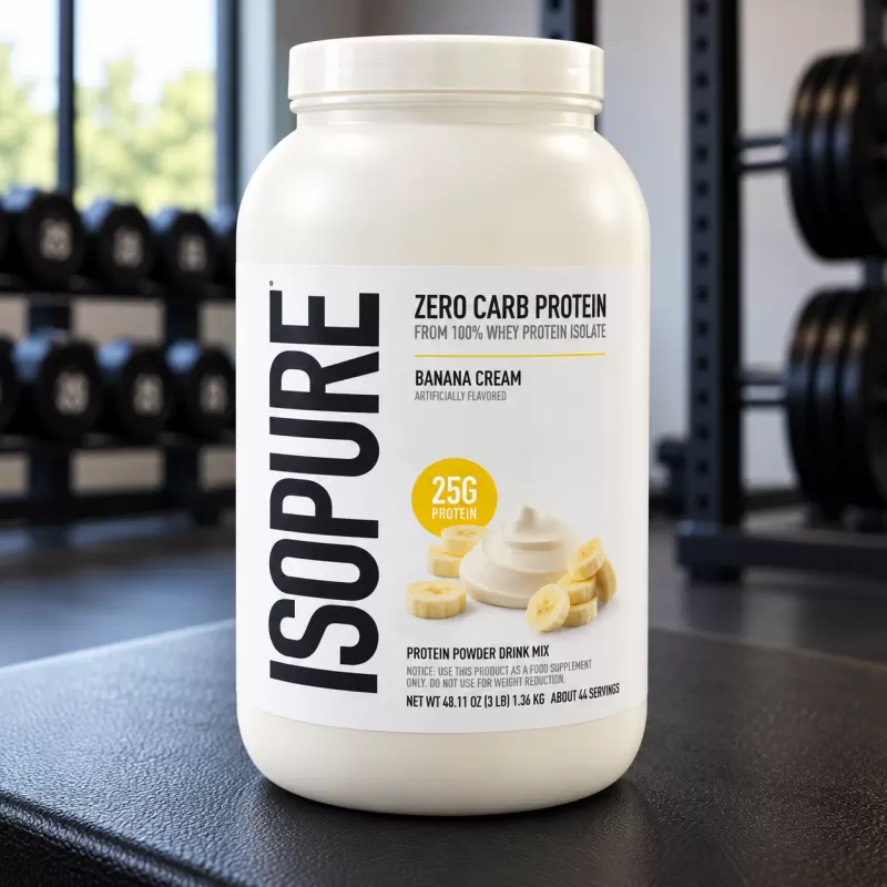 ISOPURE ZERO CARB PROTEIN BANANA CREA 3LB / 44 SERVIDAS
